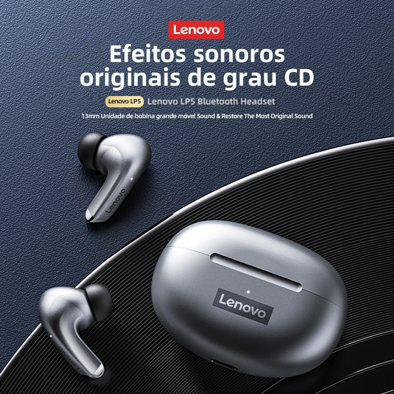 Fone de Ouvido Bluetooth Lenovo LP50 PRO